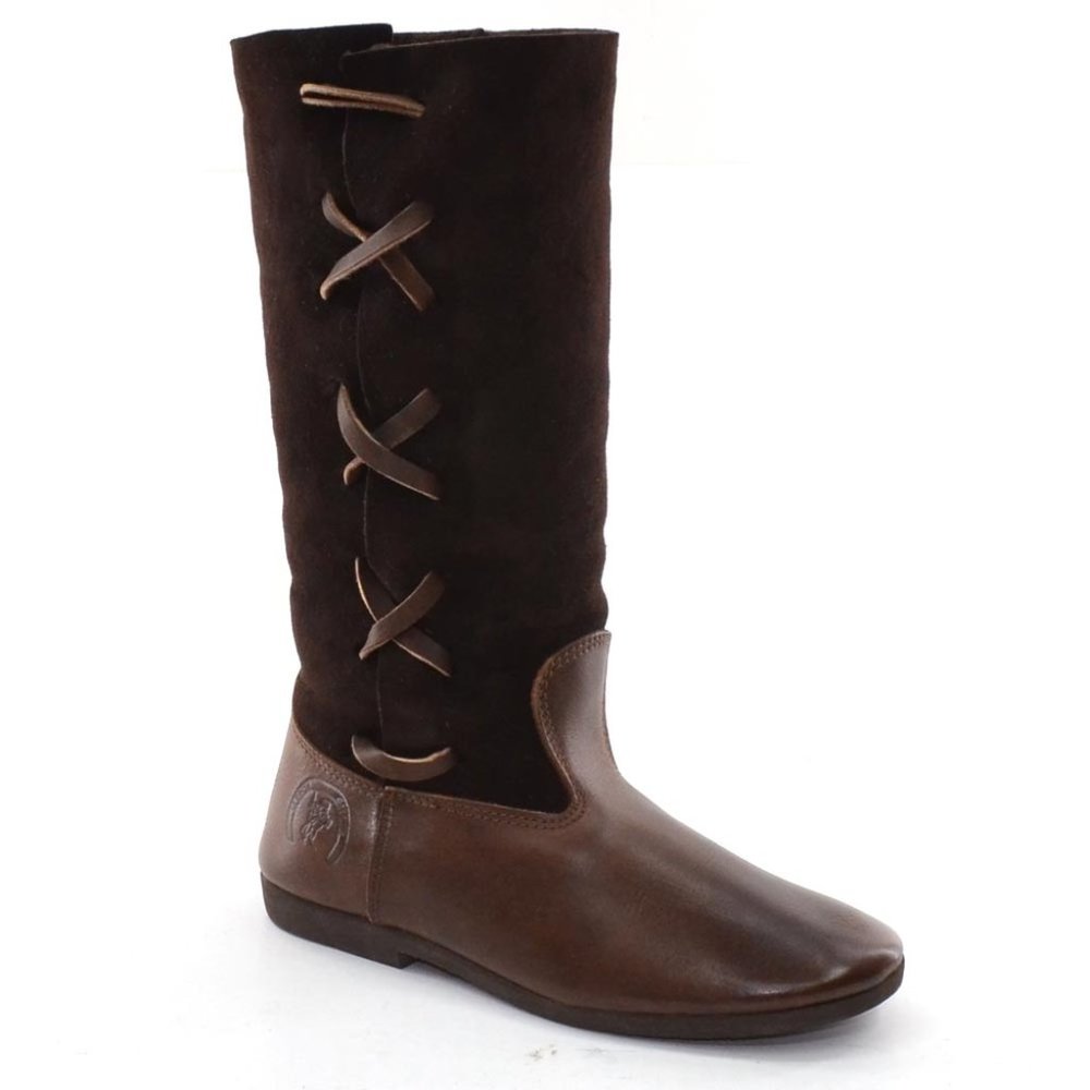 La Botte Gardiane Sherling Lined Flat Boots 38